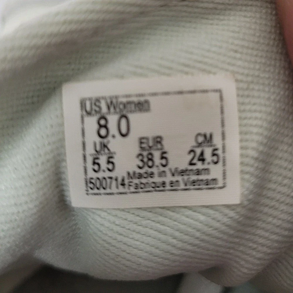 Vans Ward Low Top Sneakers Womens 8‎ Grey White Suede Canvas Skate Shoes 500714